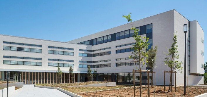 Bâtiment EGIS à Montpellier (34) : ENIA architecture à Montreuil (93100) – 1.600 m² de Briques Béton BlocStar As100 à montage à sec