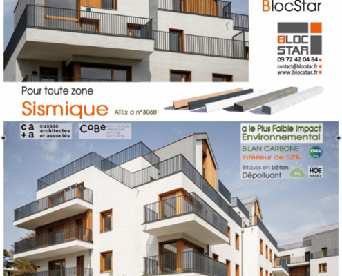 36 - AMC NOVEMBRE 2022 – C4 - Cussac Architectes – CoBe Architecture et Paysage – Altarea Cogedim - (Zac parc Princesse Lot A)